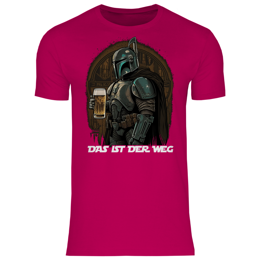 Ron – Mandalorian Bier Spaß Herren T-Shirt