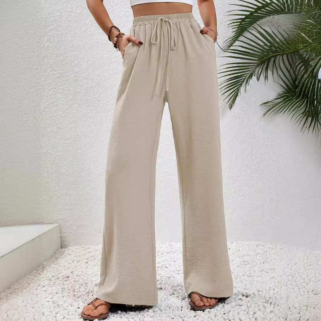 Sarah – Bequeme Weite Hose mit Taschen für Damen