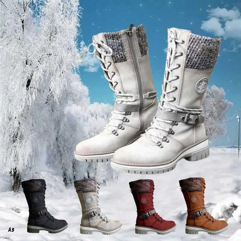 Jane – Wasserdichte Damen-Kniehohe Schneestiefel