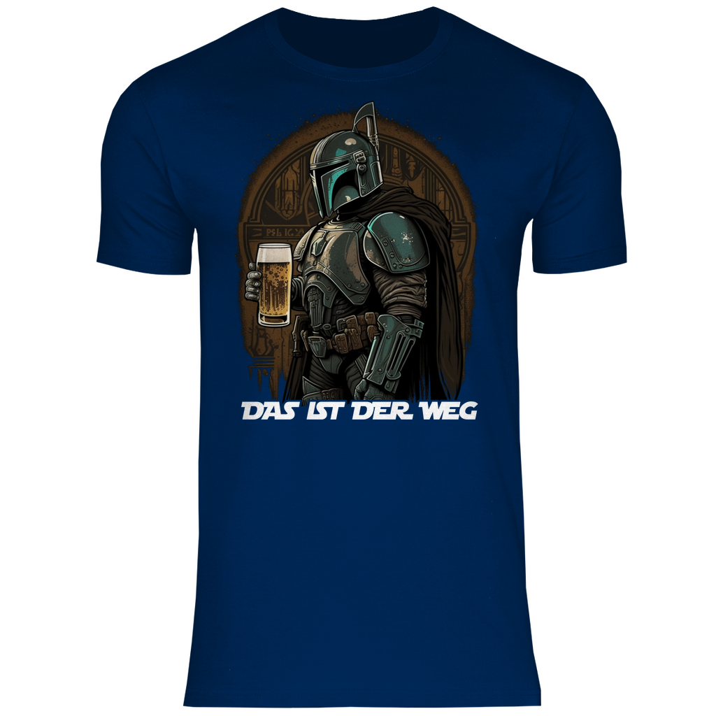 Ron – Mandalorian Bier Spaß Herren T-Shirt