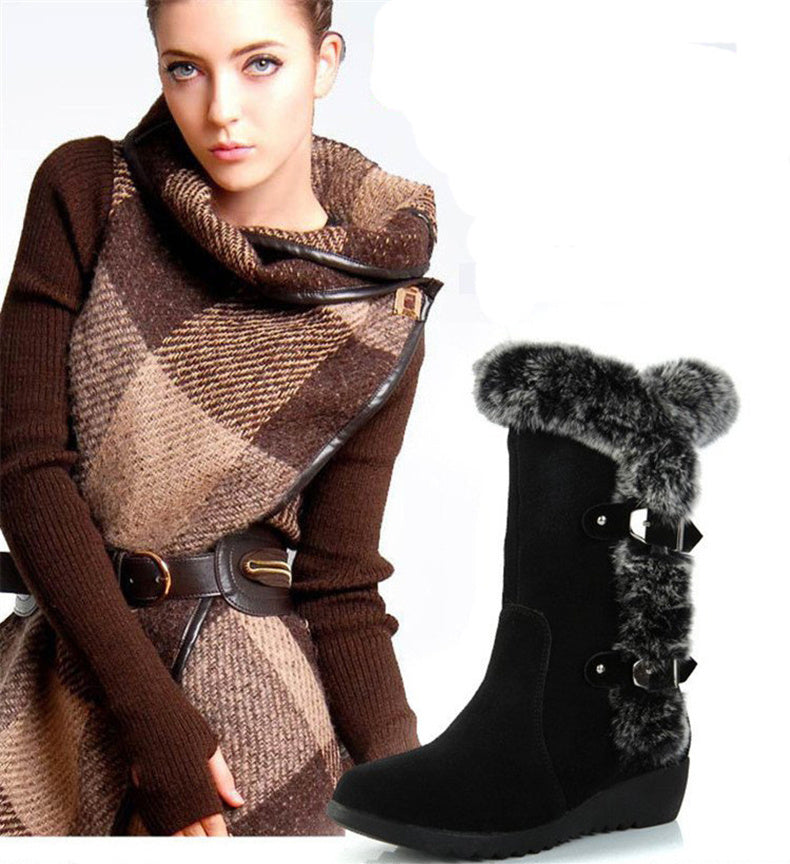 Jade – Winterstiefel mit Kunstpelz für Damen