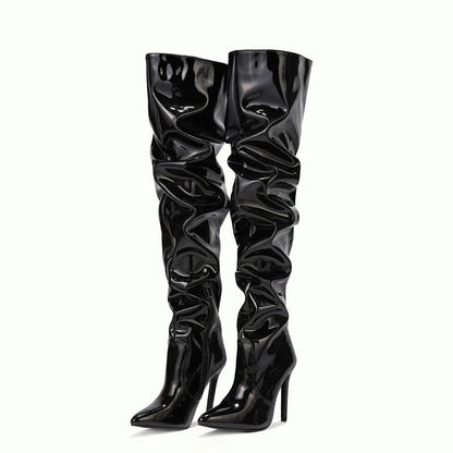 Miranda – Knielange Stiefel für Damen mit super hohem Absatz