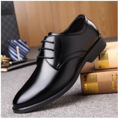 Timothy – Elegante schwarze Schuhe mit spitzer Zehe für Herren