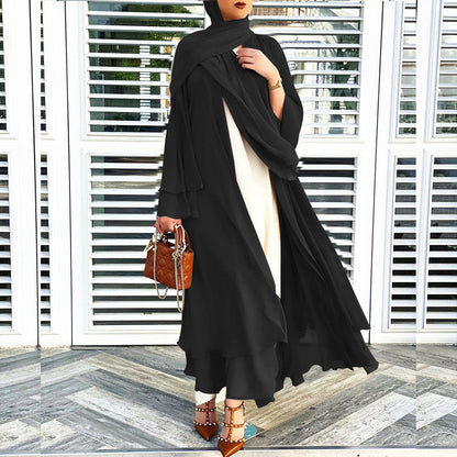 Rachael – Elegante und weiche Abaya in Übergröße