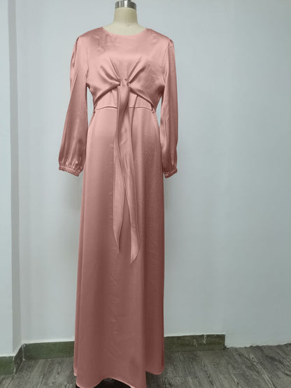 Vanessa – Modischer Ramadan Eid Mubarak Kaftan aus satin für Frauen