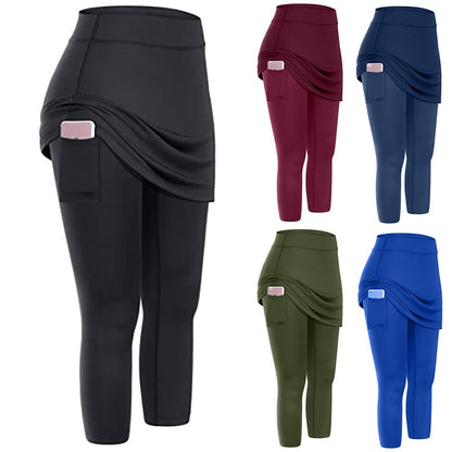 Tracy – Sportliche Leggings mit Rock und Taschen für Damen