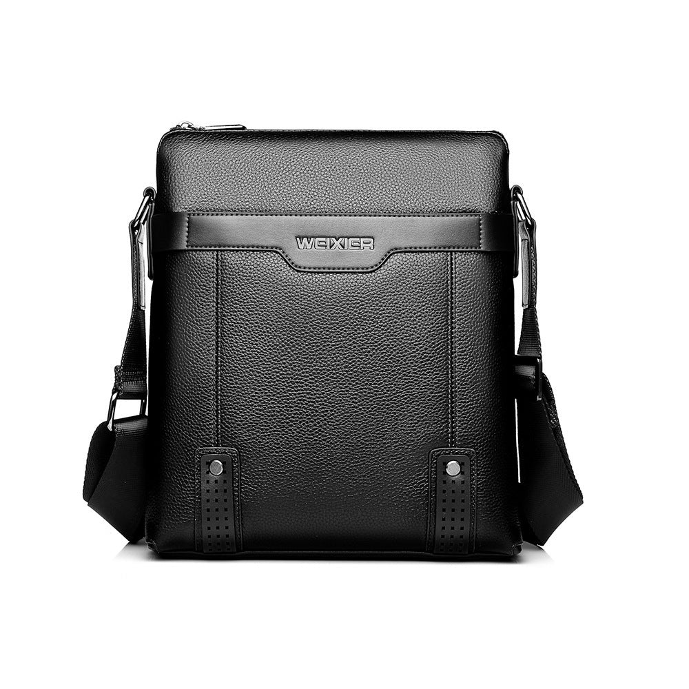 Vincent – Schicke Herren Schultertasche aus premium veganem Leder