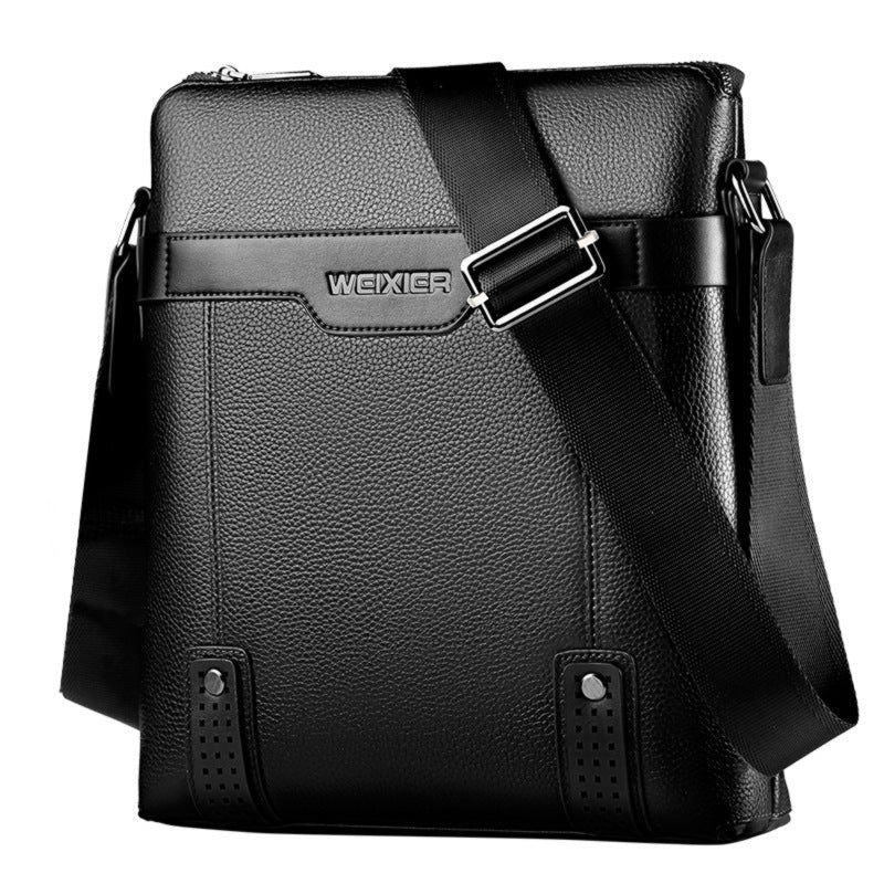 Vincent – Schicke Herren Schultertasche aus premium veganem Leder