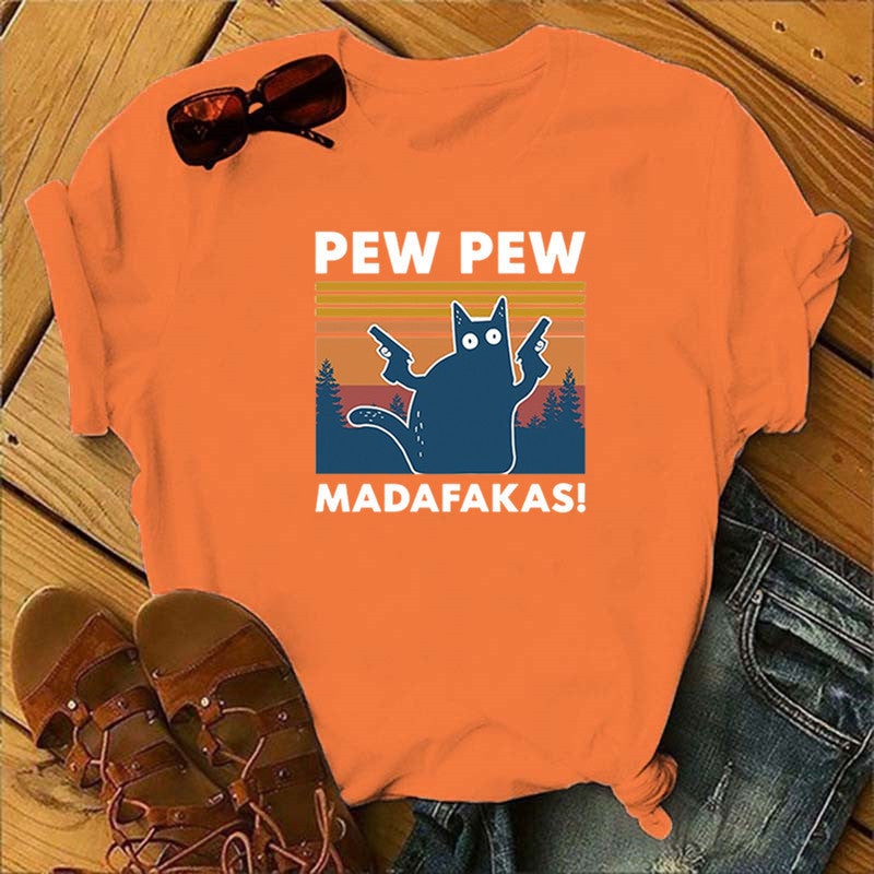 Jon – Kurzärmliges Pew Maddakas T-Shirt in europäischer Größe