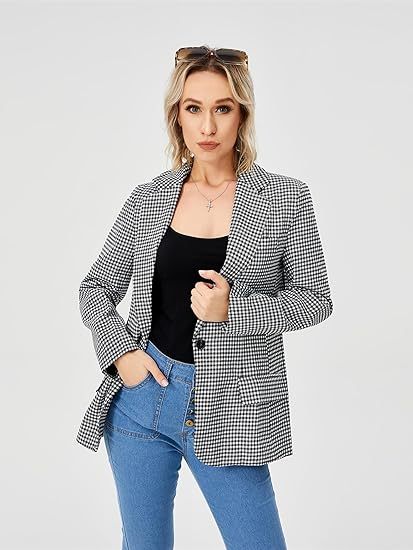 Audrey – Lässiger Blazer für Damen mit langen Ärmeln