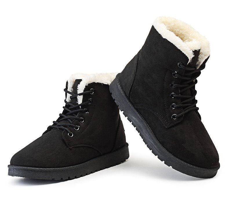 Wendy – Winterstiefel für Damen mit Plüschsohle