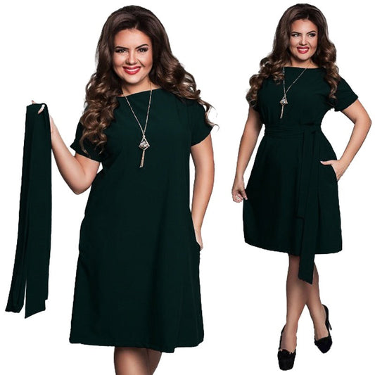 Rebecca – Plus Size Kleid für Damen mit weitem Schnitt