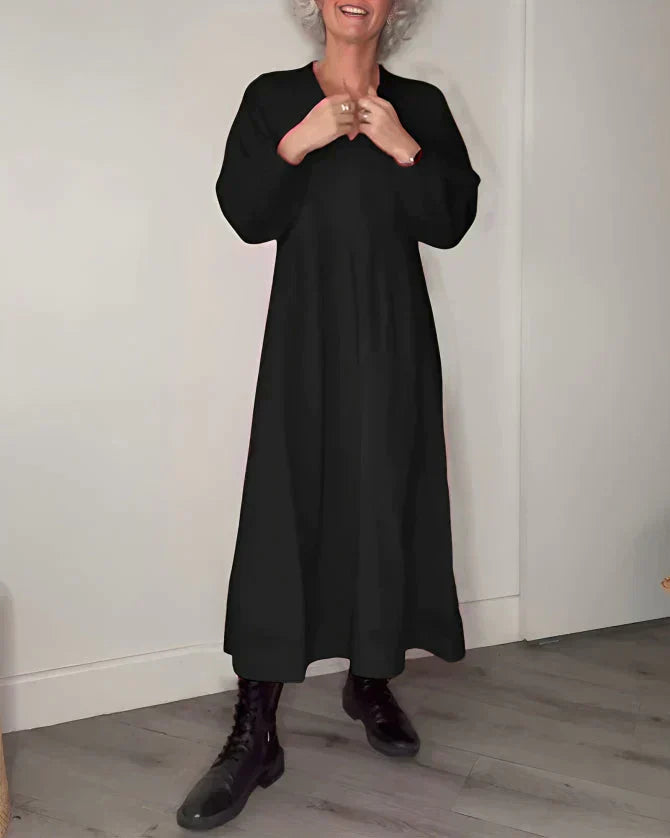 Emma – Elegantes Baumwollkleid für Damen