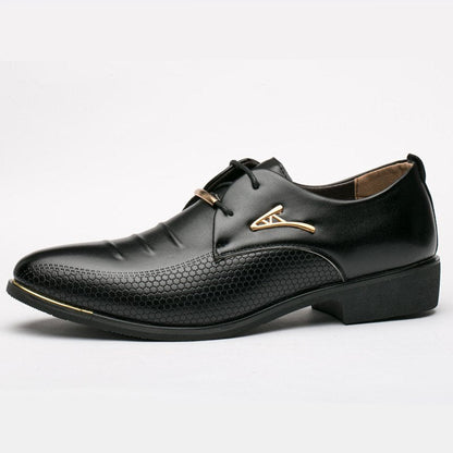 Timothy – Klassische Herren-Oxford-Schuhe aus veganem Leder in Schwarz