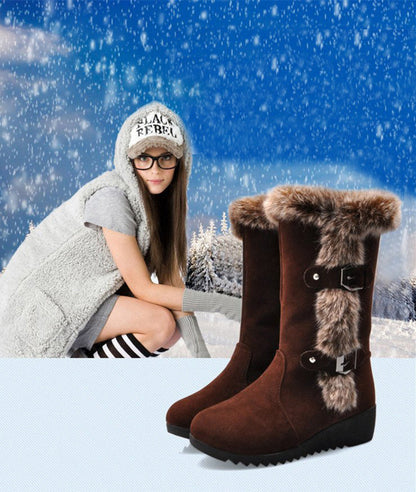 Jade – Winterstiefel mit Kunstpelz für Damen