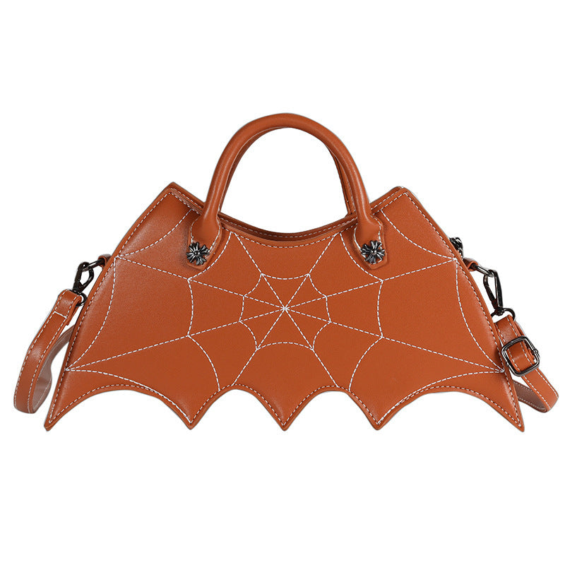 Jade – Schultertasche in Form eines Halloween-Spinnennetzes mit einzigartigem Design