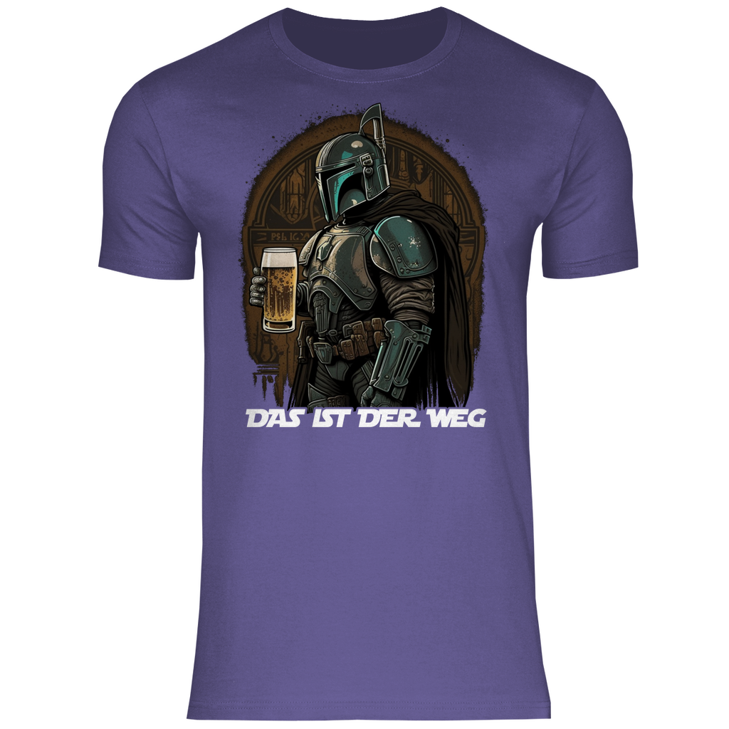 Ron – Mandalorian Bier Spaß Herren T-Shirt