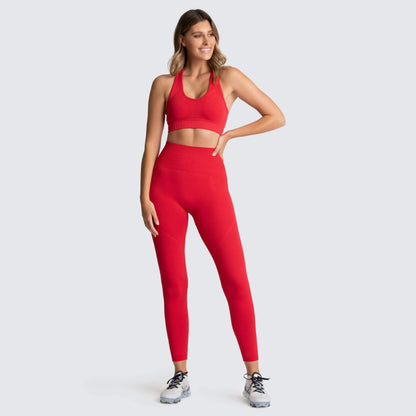 Zoe – Nahtloses Gym-Set aus Nylon für Damen