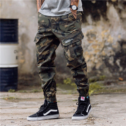 Ryan – Slim Fit Herren Harem Jogginghose im Camouflage-Stil