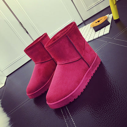 Katie – Winterliche Kunstfell-Stiefel für Damen