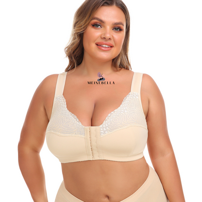 Sarah – Damen-Lace-BH ohne Bügel mit Frontverschluss