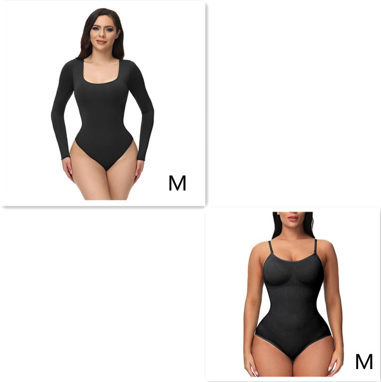 Margaret – Nahtloser Body Shapewear in Nude für Training