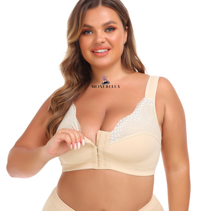 Sarah – Damen-Lace-BH ohne Bügel mit Frontverschluss