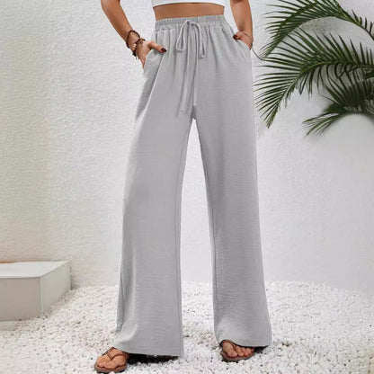 Sarah – Bequeme Weite Hose mit Taschen für Damen