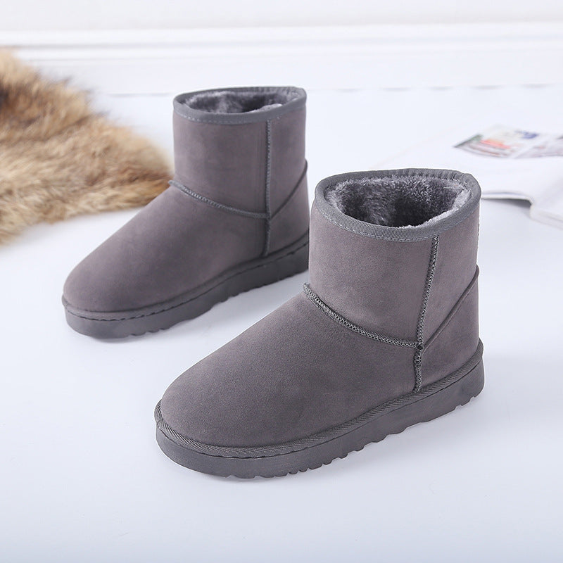 Katie – Winterliche Kunstfell-Stiefel für Damen