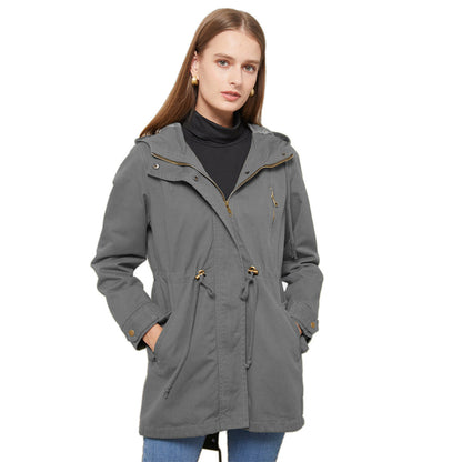 Samantha – Baumwoll-Anorak für Damen im Frühling und Herbst