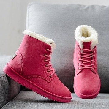 Wendy – Winterstiefel für Damen mit Plüschsohle