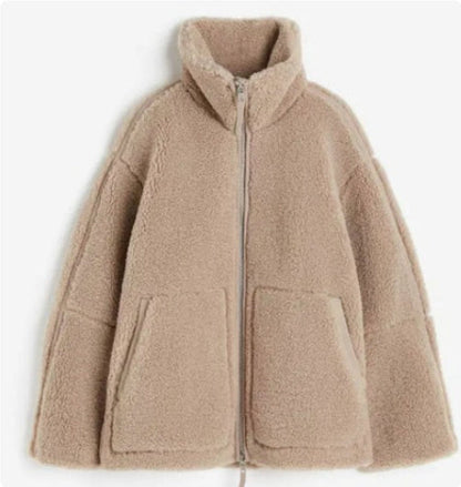 Sophia – Lockere Anti-Pilling Freizeit Outdoor Reißverschlussjacke