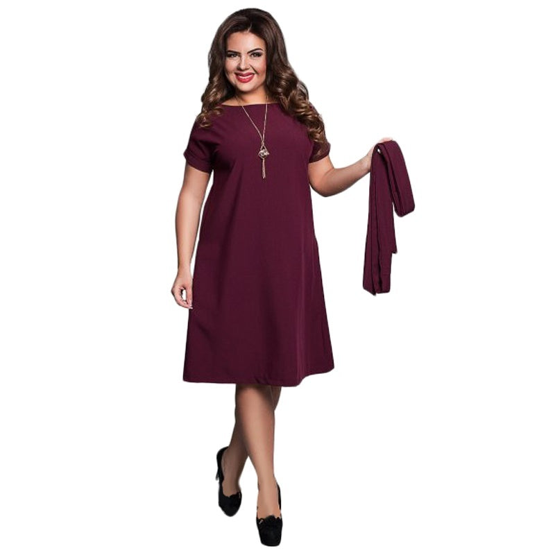 Rebecca – Plus Size Kleid für Damen mit weitem Schnitt