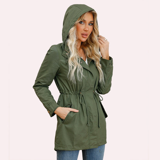 Samantha – Baumwoll-Anorak für Damen im Frühling und Herbst