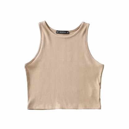 Audrey – Sportliches Tanktop in einfarbigem Design