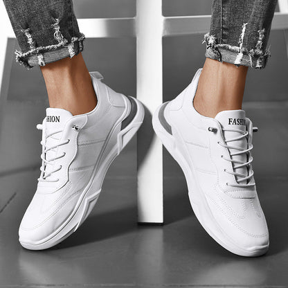 Robert – Modische Sneakers aus veganem Leder mit runder Zehenform