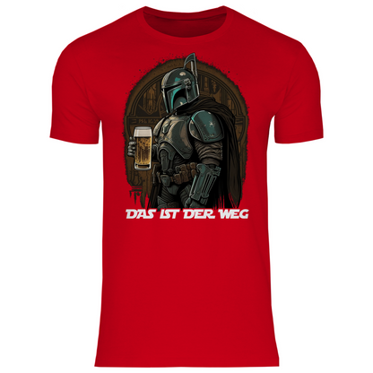 Ron – Mandalorian Bier Spaß Herren T-Shirt