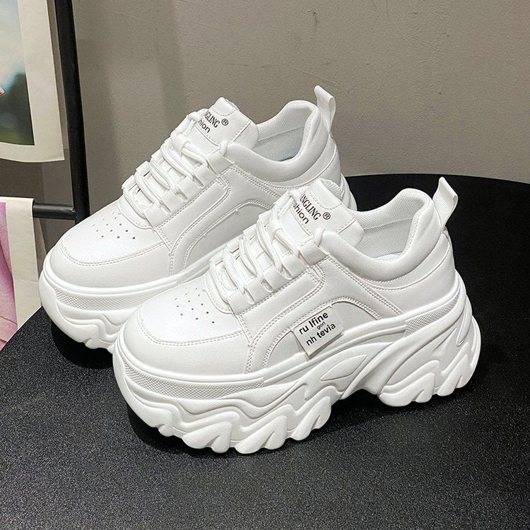 Brenda – Höheverstellbare Einlegesohlen Sneakers für Damen im Frühling und Herbst