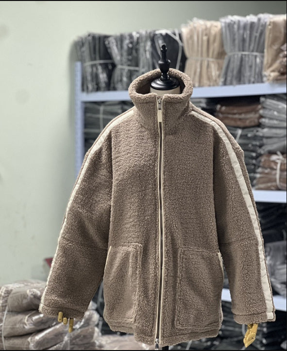 Sophia – Lockere Anti-Pilling Freizeit Outdoor Reißverschlussjacke