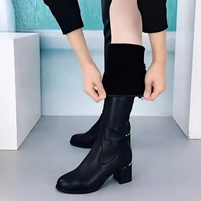 Pamela – Damen Stiefel mit elastischem und warmem Komfort