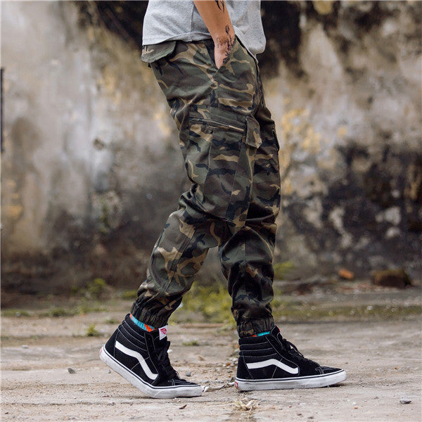 Ryan – Slim Fit Herren Harem Jogginghose im Camouflage-Stil