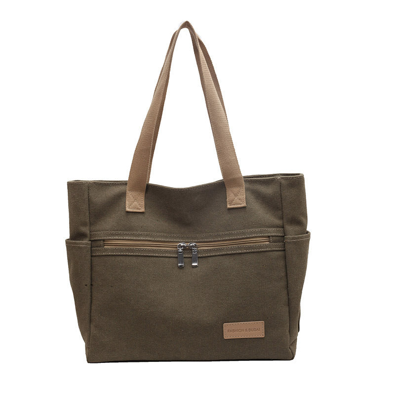 Heather – Canvas Schultertaschen für Frauen