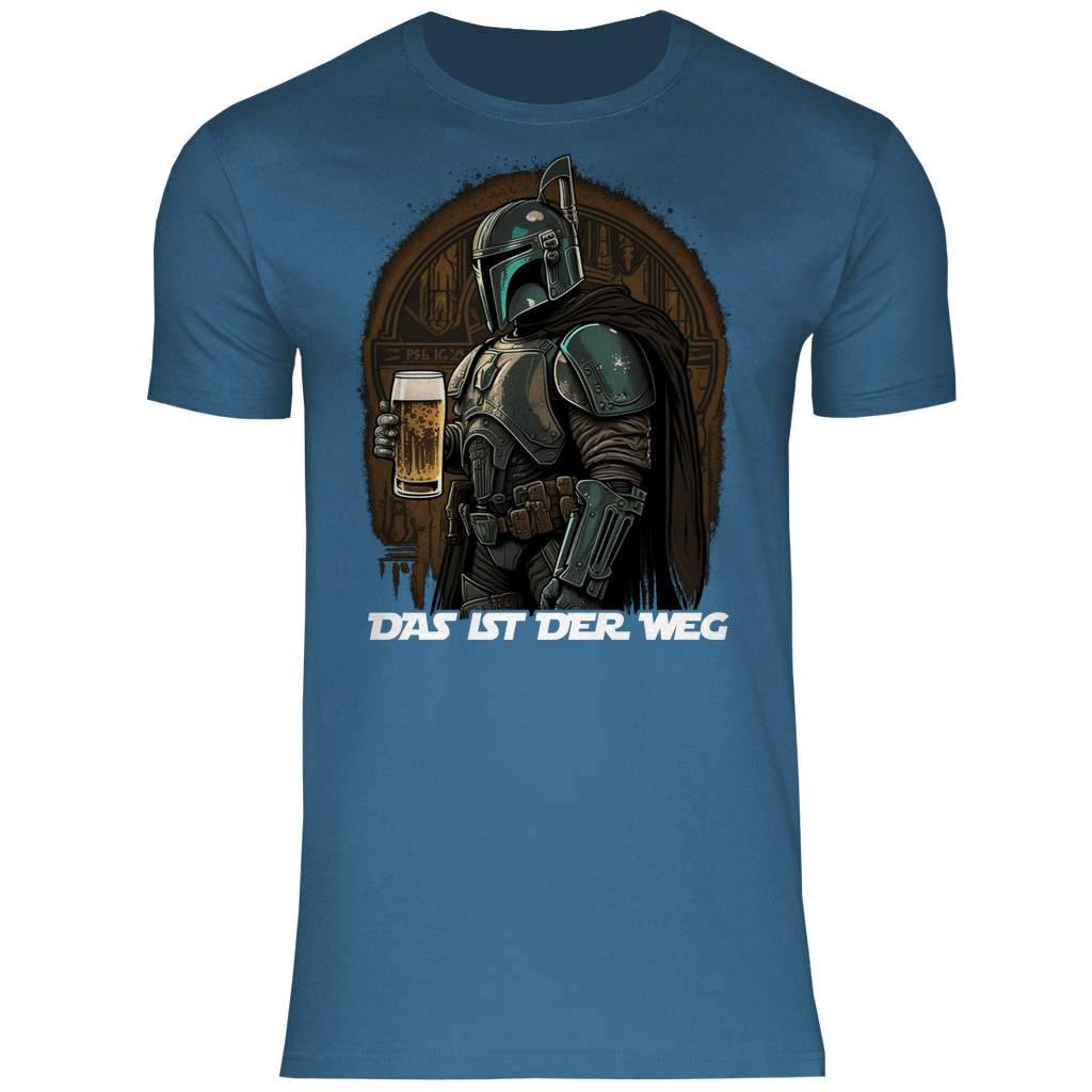 Ron – Mandalorian Bier Spaß Herren T-Shirt