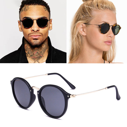 Terrence – Runde Retro-Sonnenbrille für Herren und Damen