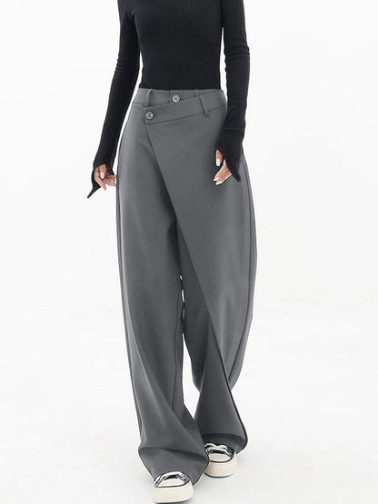 Helen – Asymmetrische Baggy-Hose für Damen