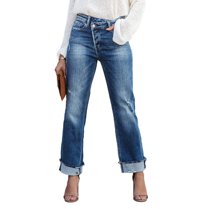 Samantha – Lässige weite Jeans für Damen