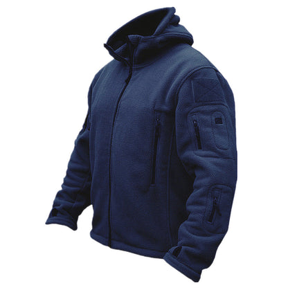 Bryan – Warmhaltender Fleece-Pullover mit kalteschutz Shell-Jacke