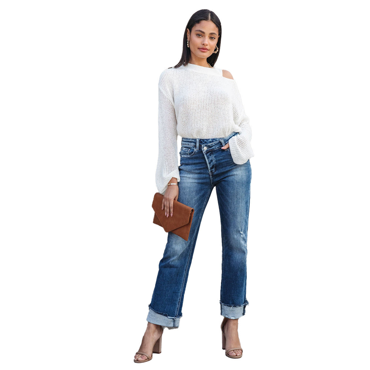 Samantha – Lässige weite Jeans für Damen