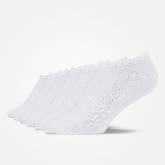 Lydia – Unisex Sneaker-Socken in Weiß