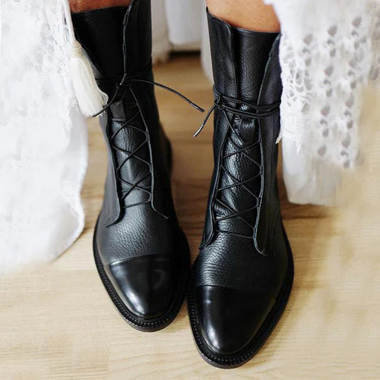 Imogen – Damenstiefeletten aus veganem Leder